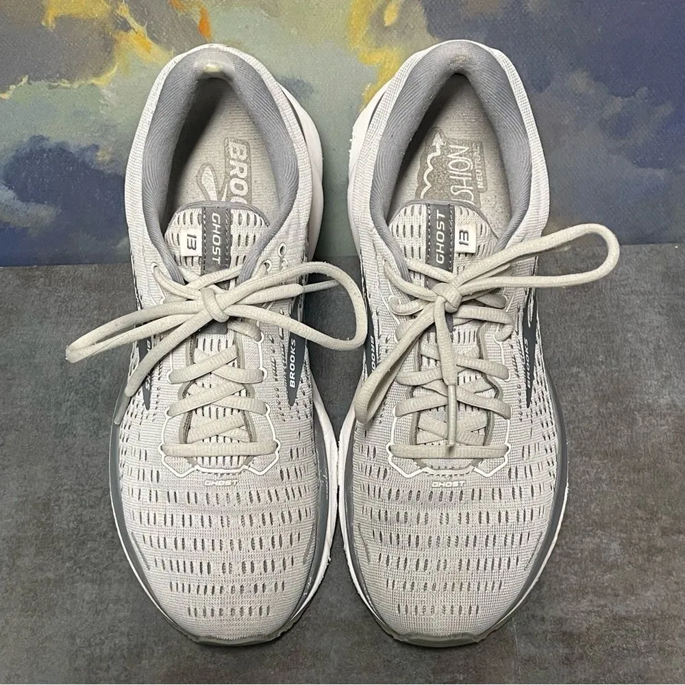 Brooks Ghost 13 1203381B051 Women's Gray Running Shoes Size 9B - Image 14