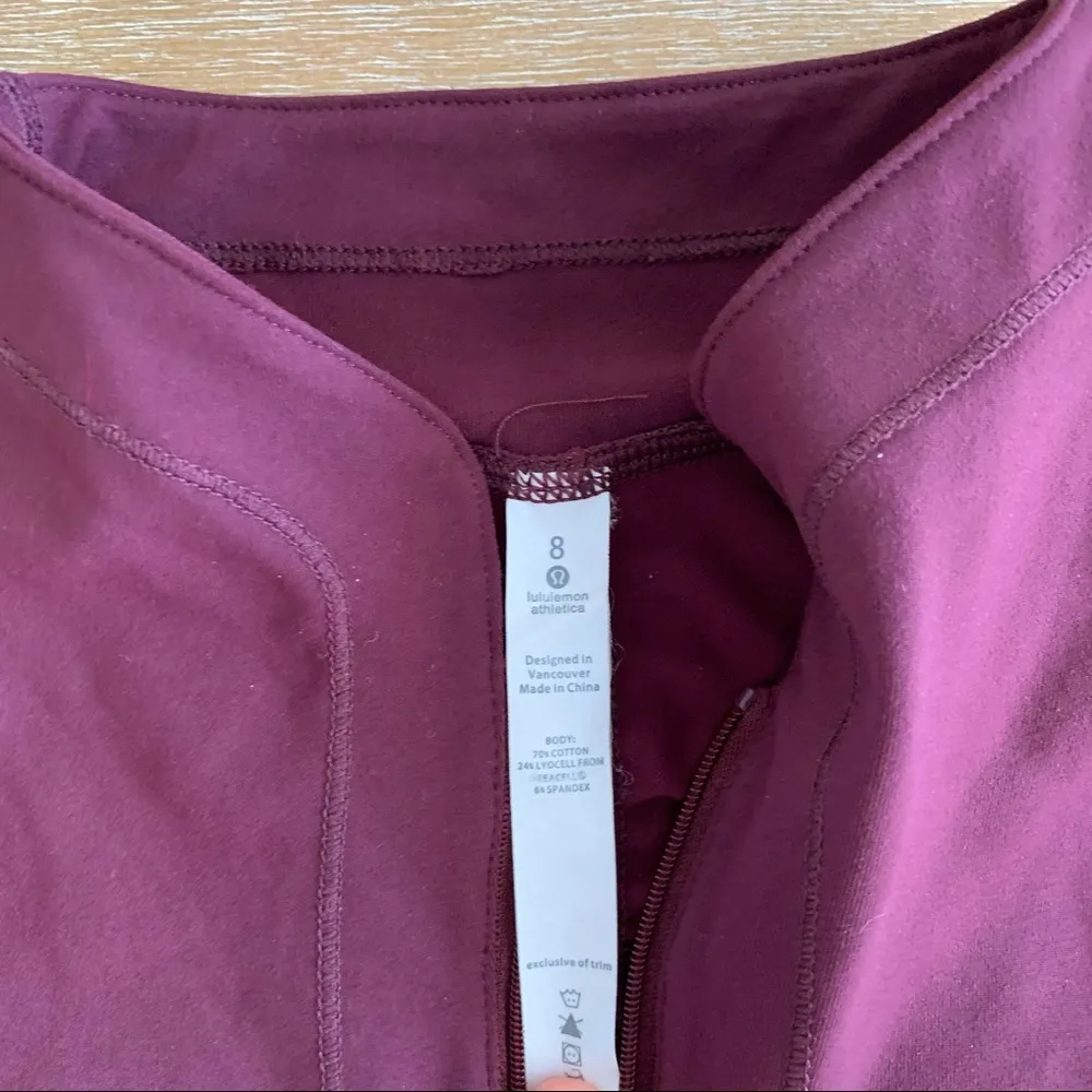 Lululemon Purple Pullover 8 - Image 3