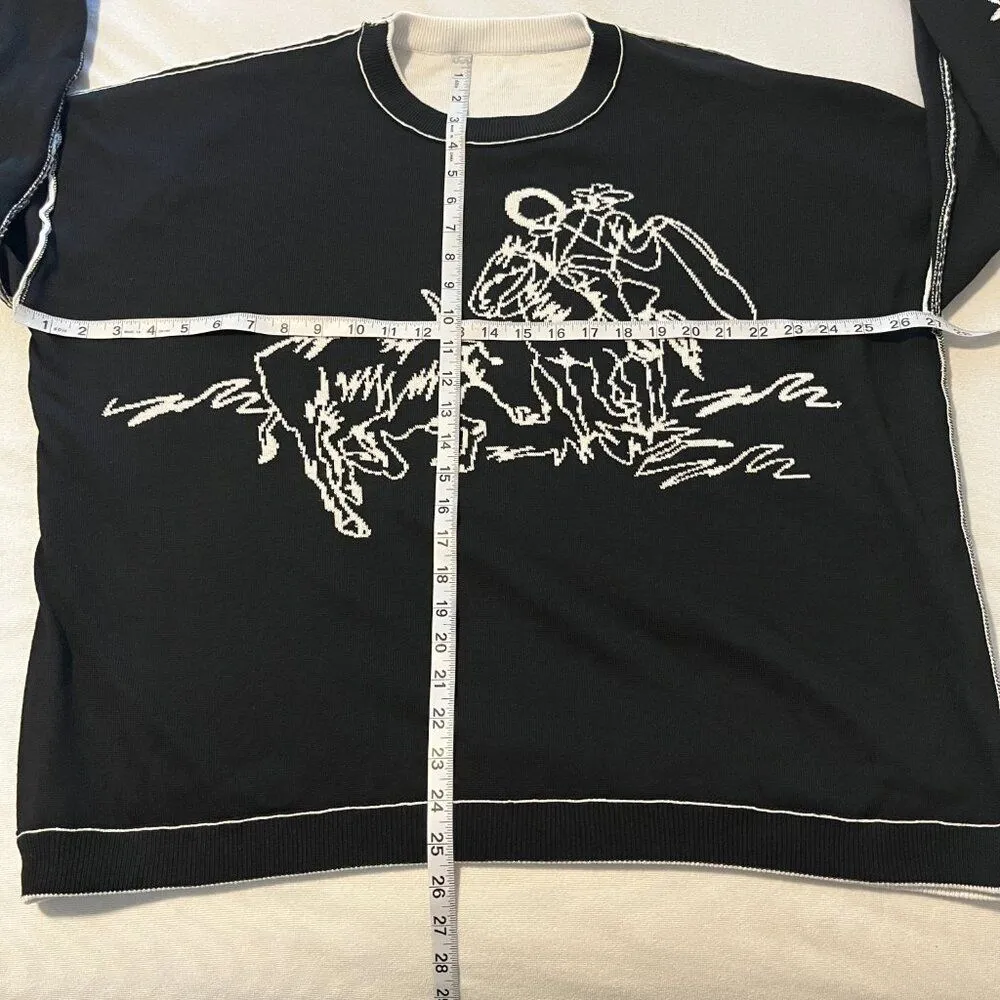 NEW Women's Ryon Roper Reversible Sweater Top White Size undefined - Image 14