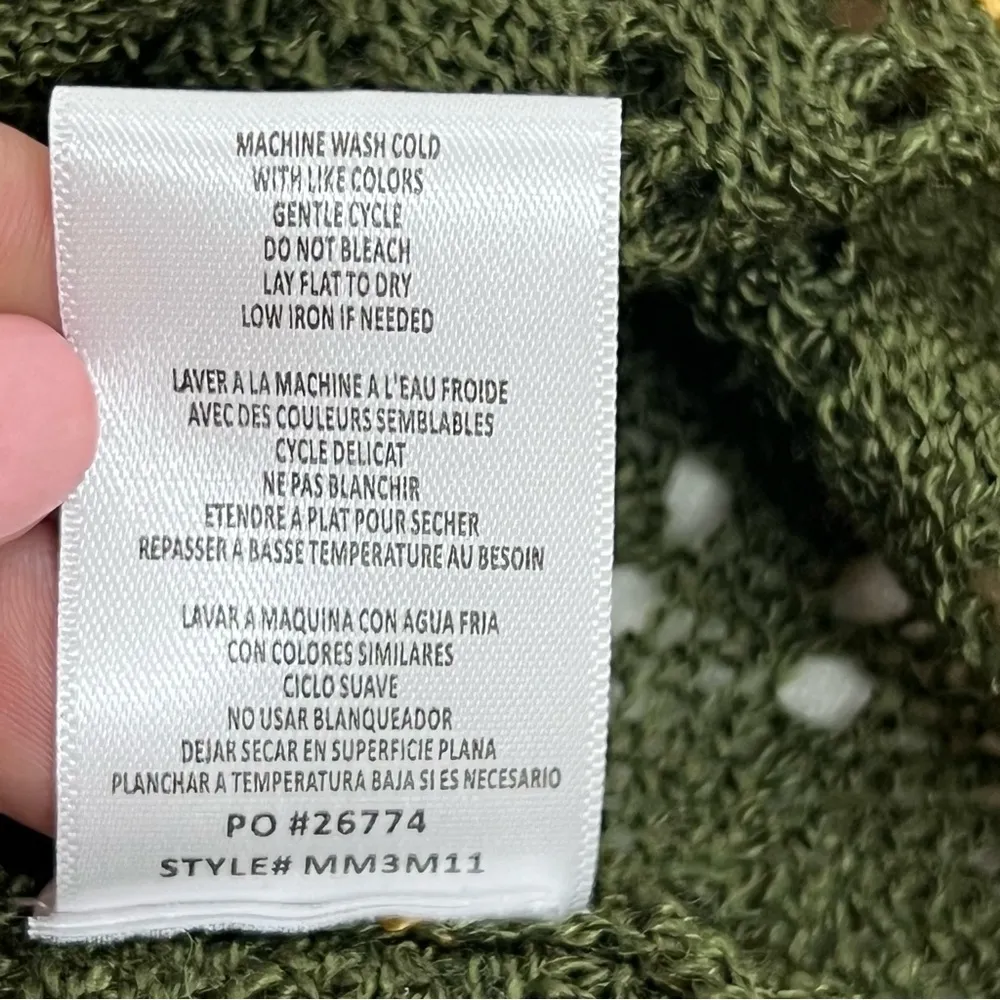 Bobeau stitchfix xl Carmel sleeveless crochet sweater NWT see measurements - Image 8