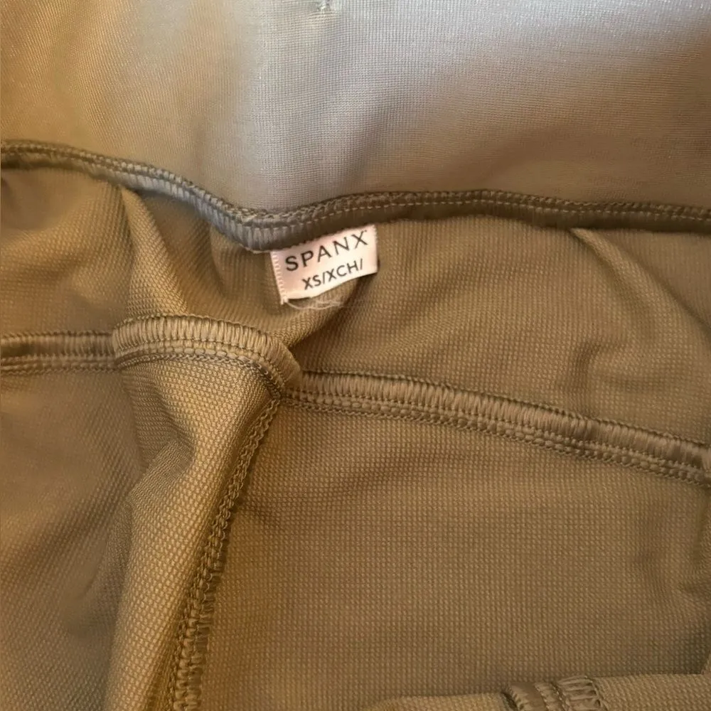 Spanx On the Move Tapered Pants Bundle of 2 Black Olive Green Womens XS - Image 10