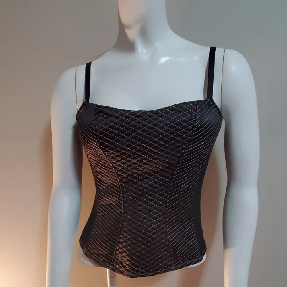 Native Intimates Black & Pink Steampunk Corset 34B Size undefined - Image 2