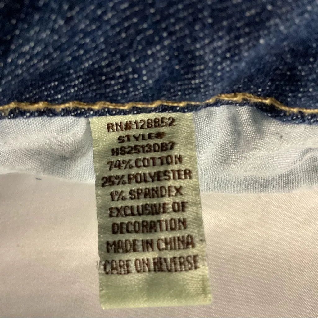 Hot Kiss Cici Embroidered Heart Short 7 Boho Rocker Summer Festival Biker Hippie - Image 14