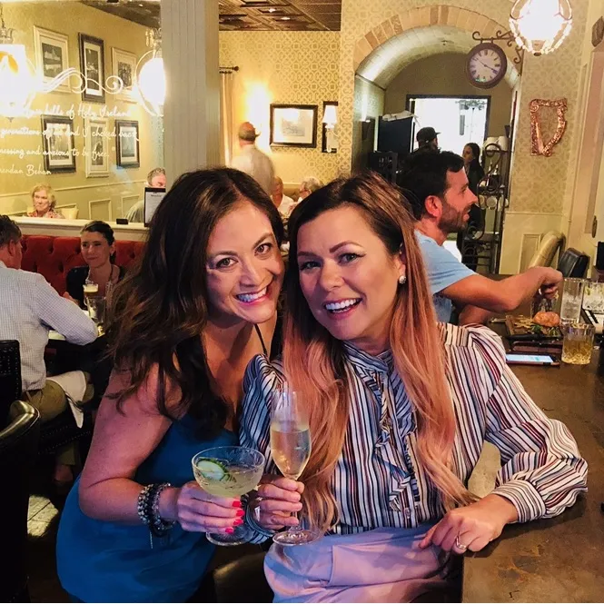 Vintage Striped Mock Neck Ruffle collar Secretary Blouse Fall Cream brown Teal Size L - Image 4