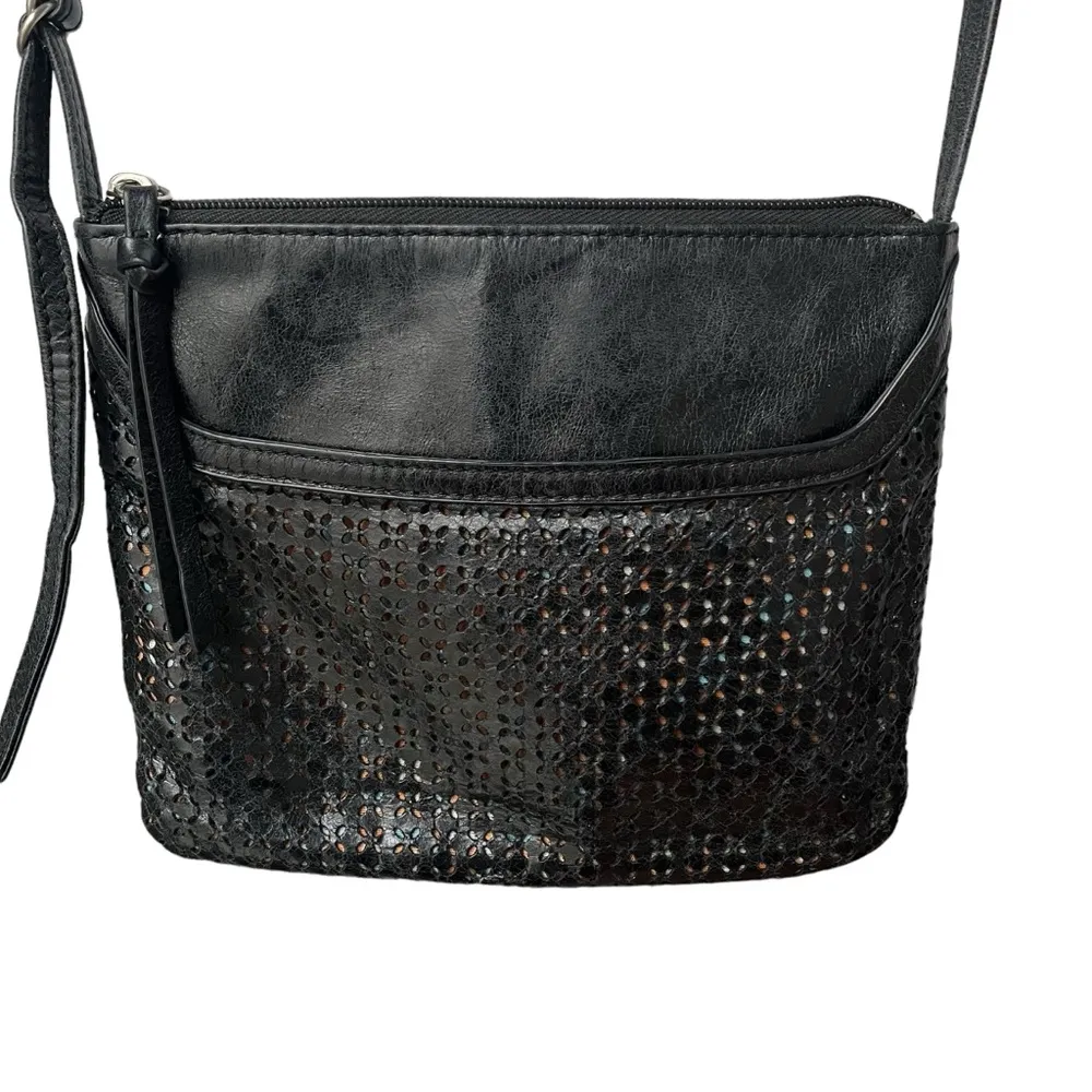 HOBO International Liza Perferated Laser Cut Leather Crossbody - Image 2