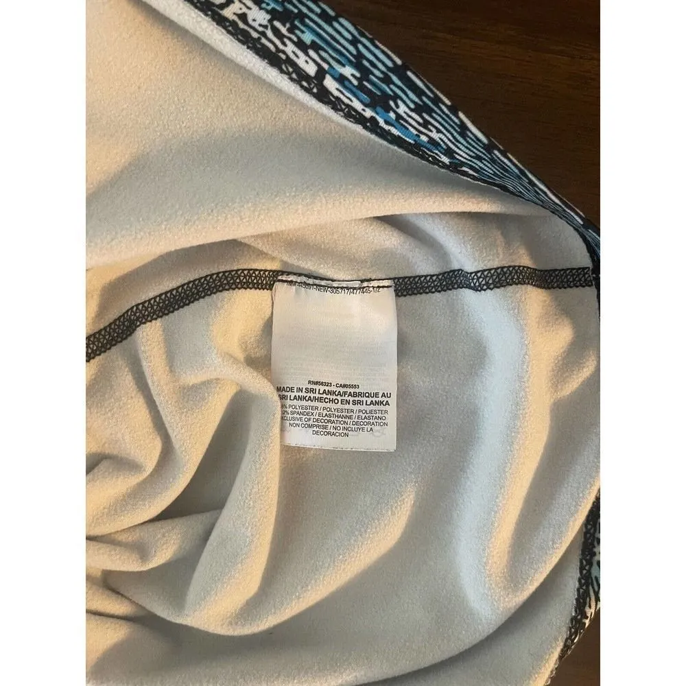 Nike Dri-Fit Women's 1/2 Zip Mock Neck Pullover Multicolor Sweater Size Small - Image 5