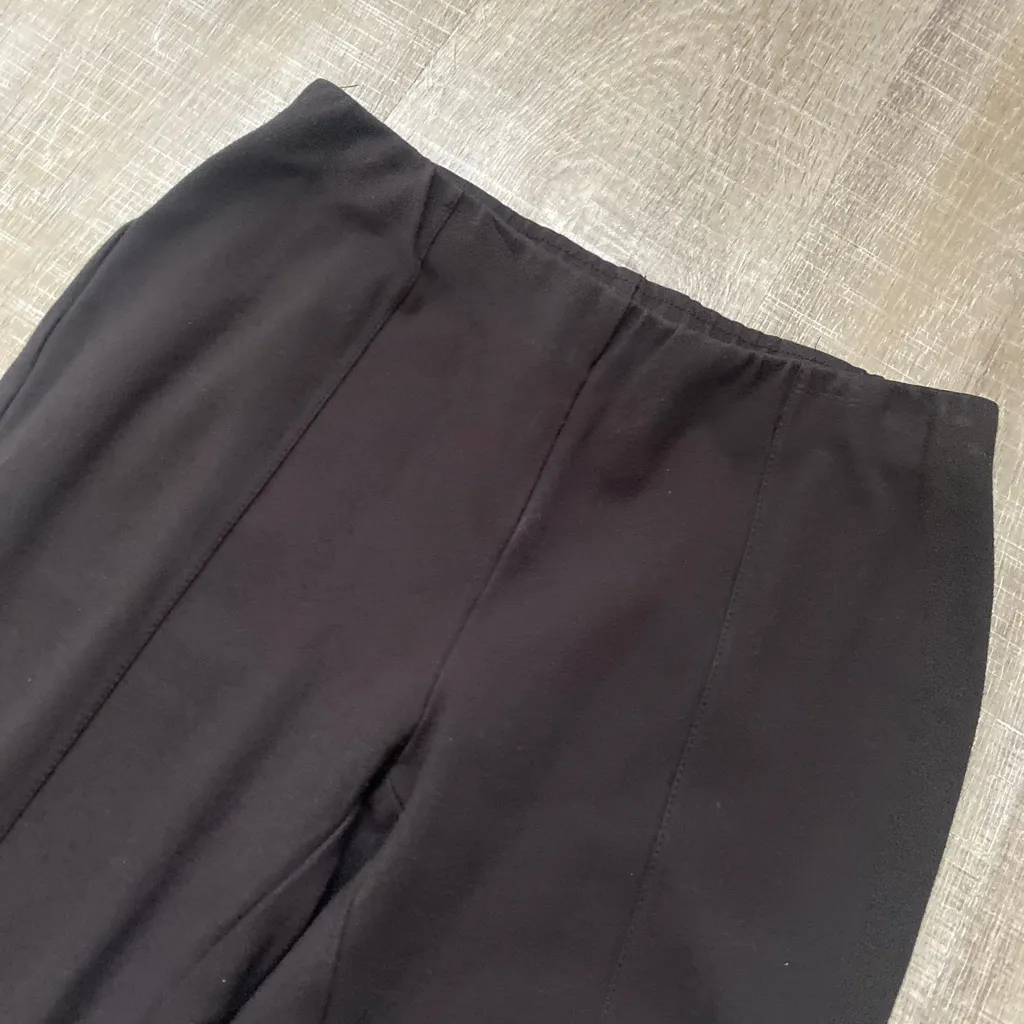 J. Jill Ponte Leggings Pants Brown Women’s Small Stretch Pull On Travel Career - Image 3