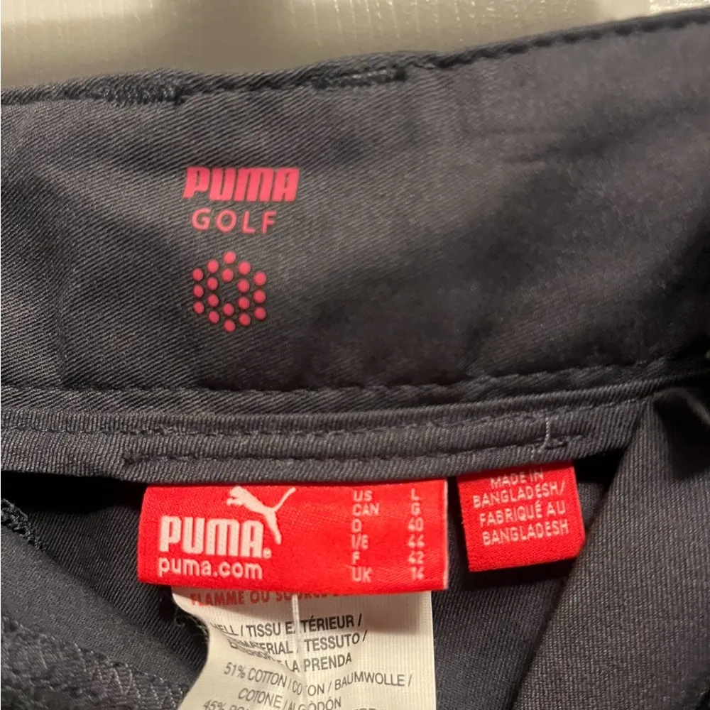 NWT Puma Golf Shorts Grey in color Size Large - Image 3