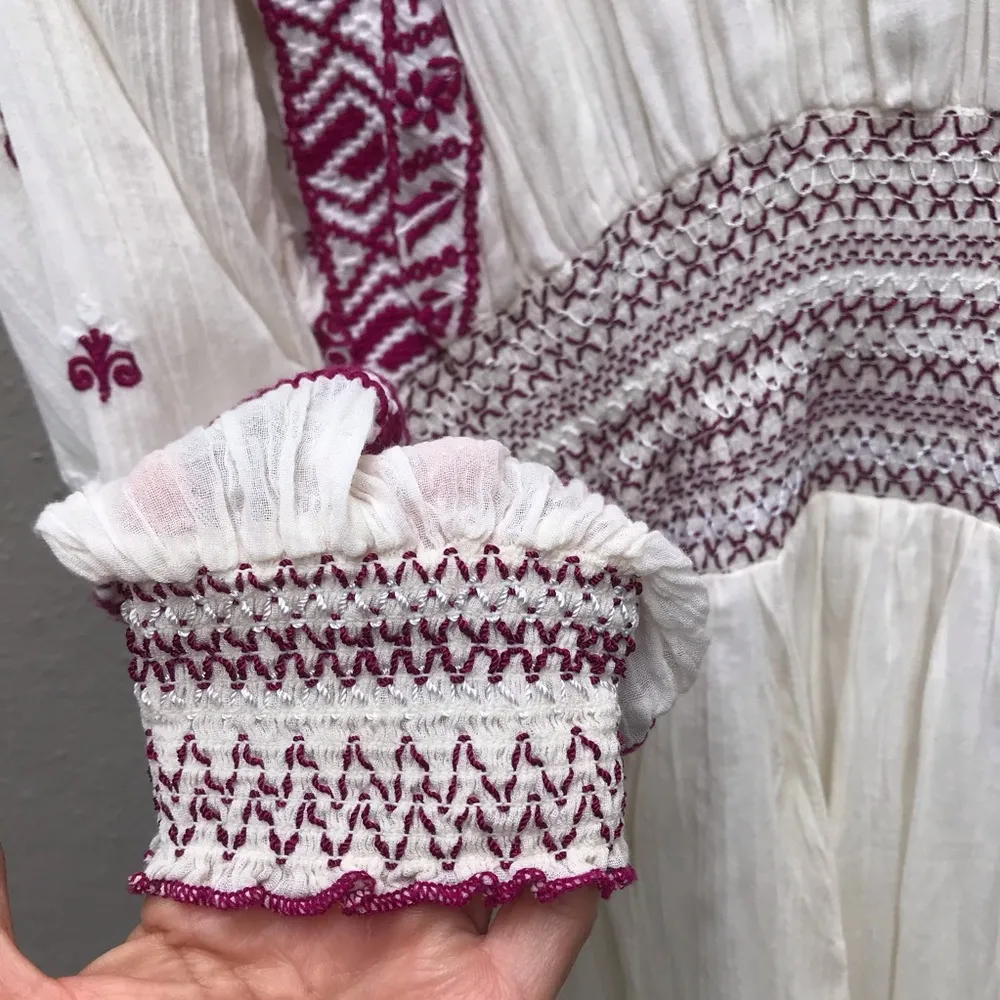 FREE PEOPLE xs white dress - Image 3