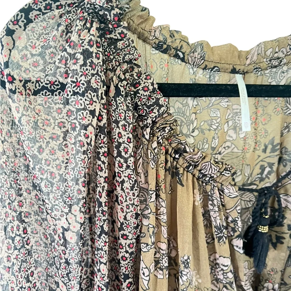 Free People Hendrix Sheer Blouse - Image 7