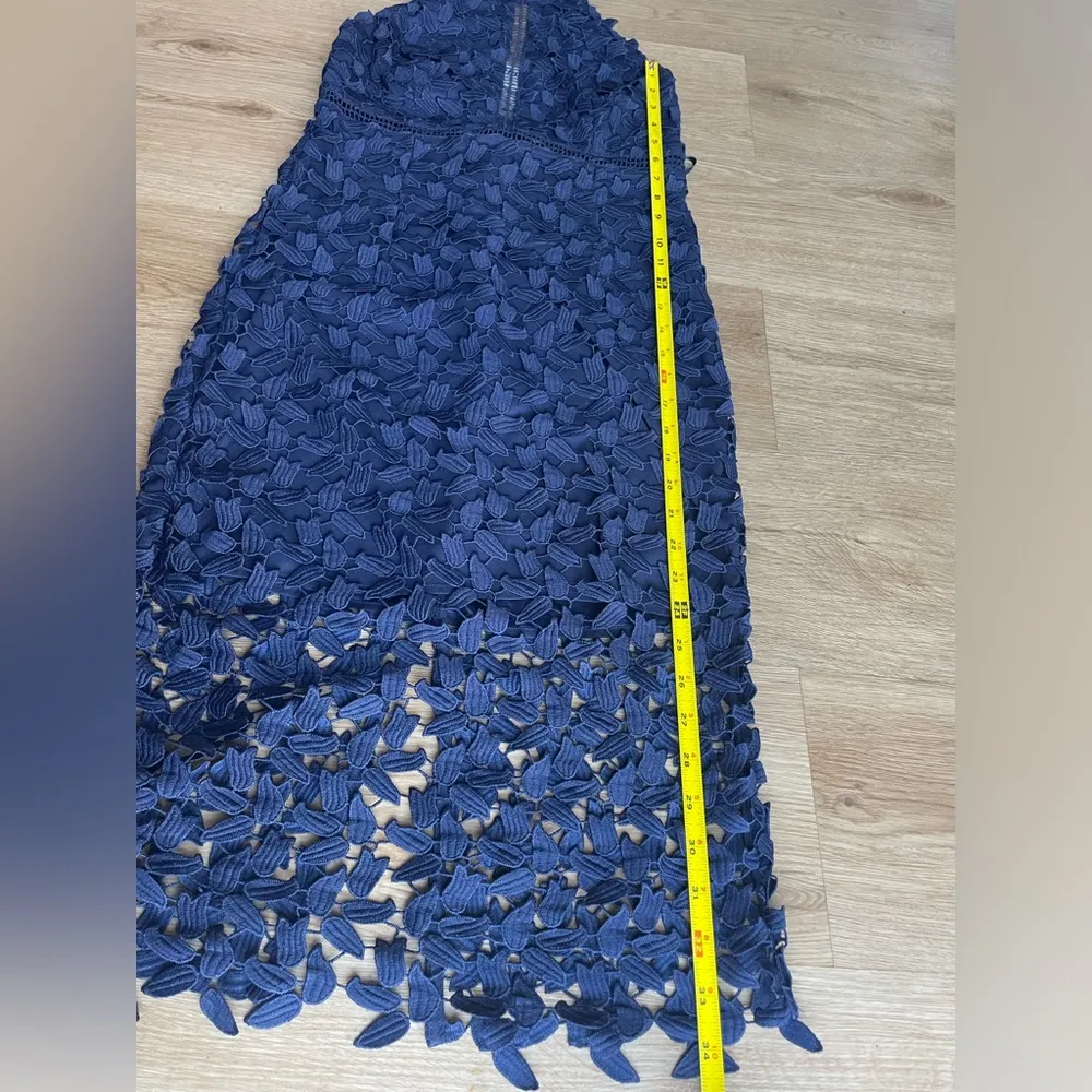 NWT Bardot Gemma Halter Mini Dress in Navy - Image 16