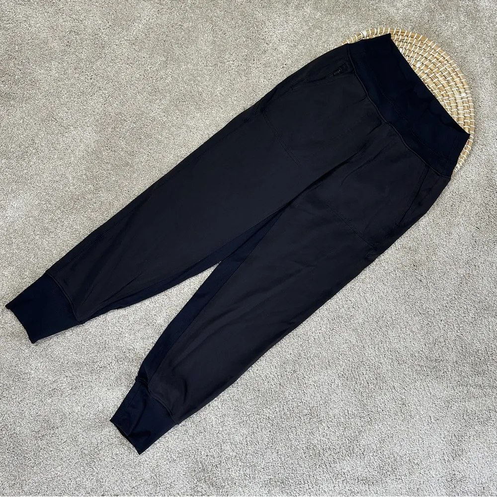 Athleta Women’s Venice High Rise Jogger Pants Sculptek UPF 40+ Outdoor Black XS - Image 3