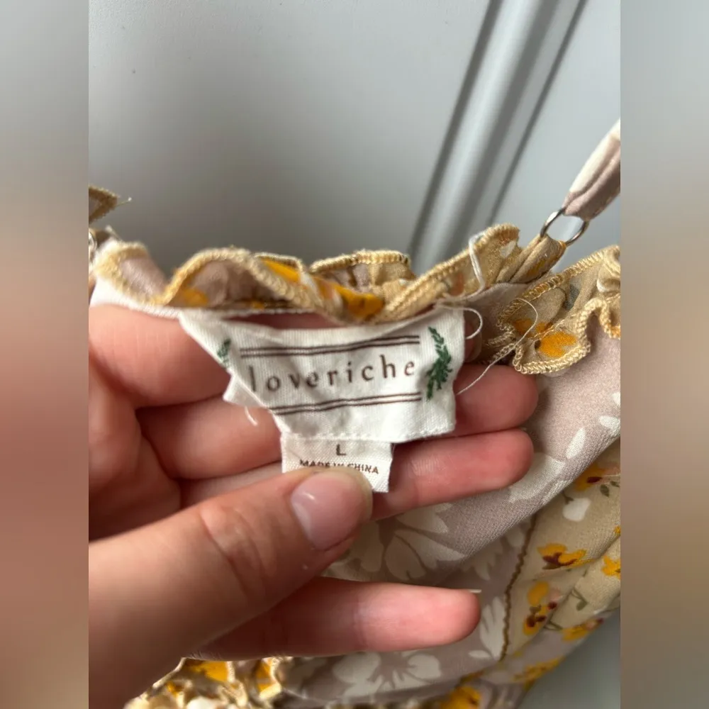 Loverichie White Eyelet Lace Mini Dress Size L - Image 3