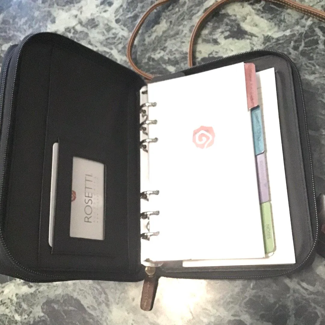 Organizer Purse With Glasses Holder Brown - Image 7