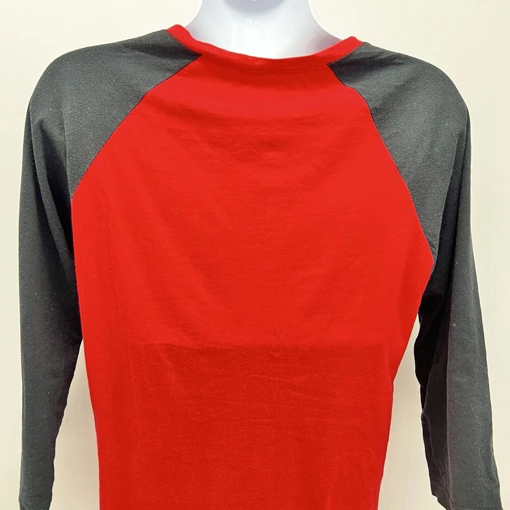 Women's 2007/2008 Barack Obama Mr. President Bedazzled Black/Red Shirt Size L Black Size L - Image 7