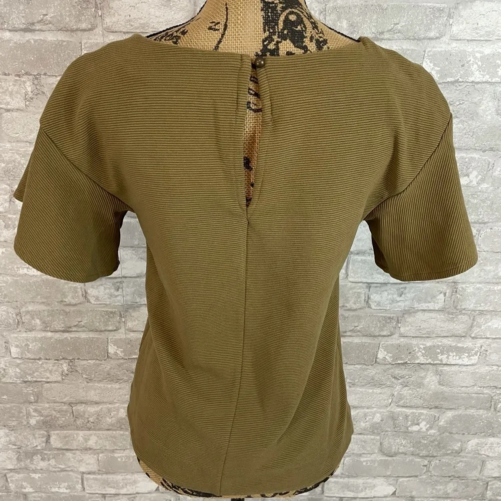 Anthropologie Postmark Textured Ribbed Top - Image 6