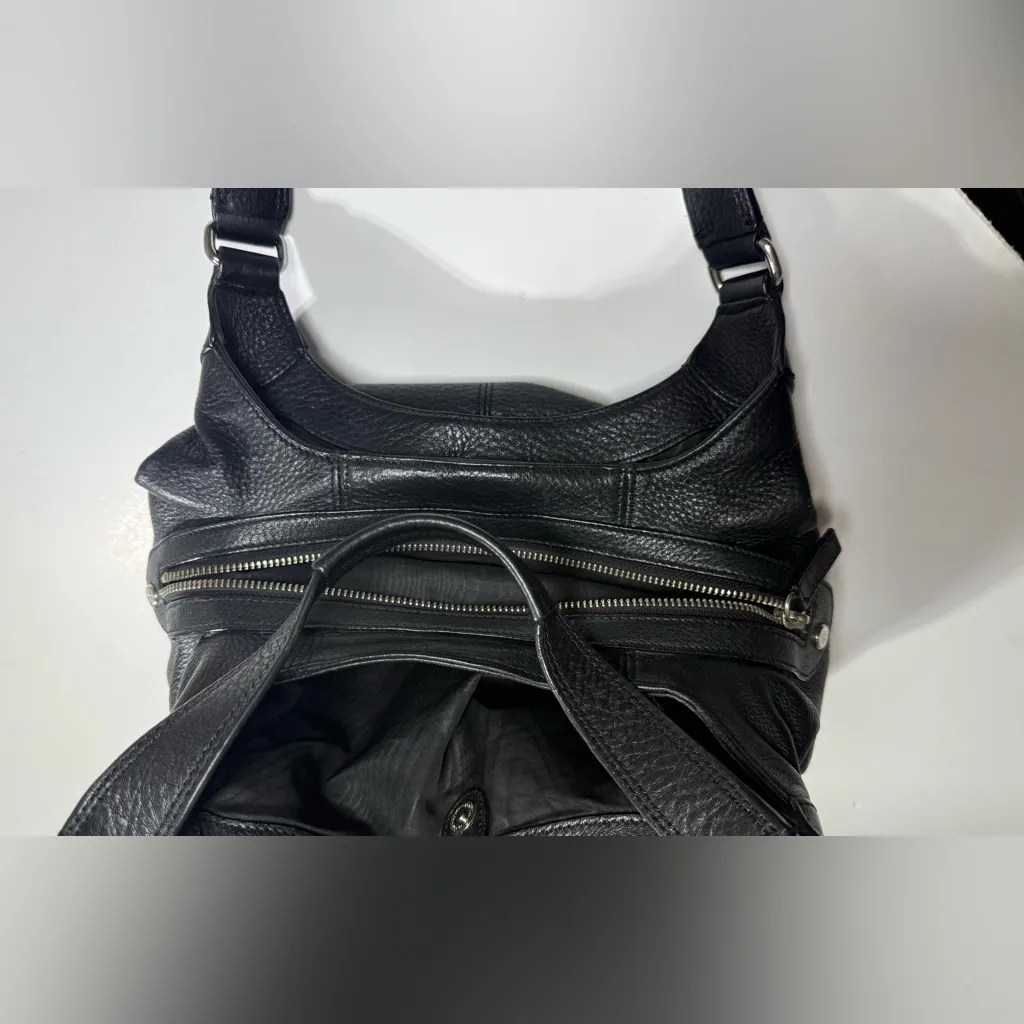 BROOK BROTHERS Elegant Black GENUINE LEATHER Women's Bag 🐑 - Image 10