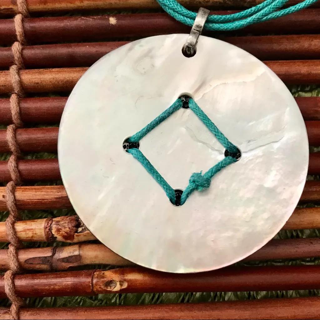 Coldwater Creek  Seed Bead 6 Strand Shell Necklace - Image 4