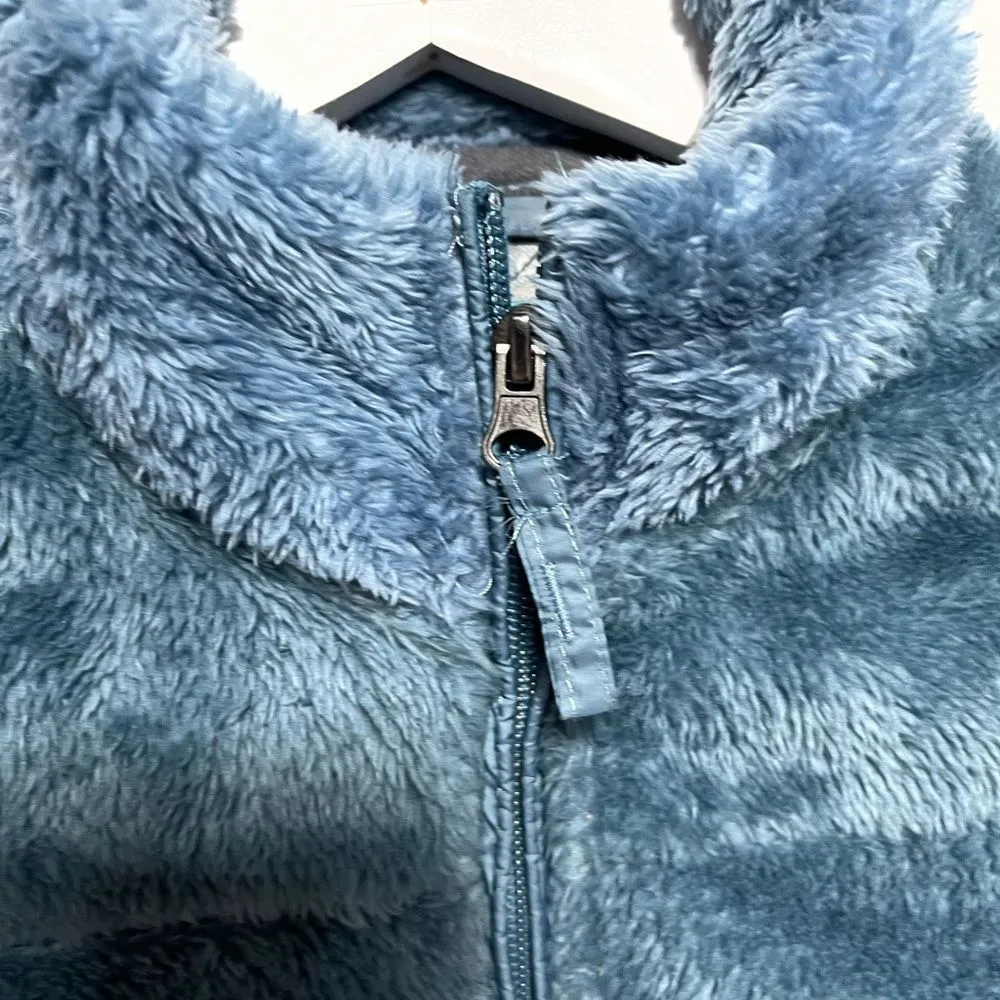 Blue Warm Cozy Fleece Zip Jacket - Image 13