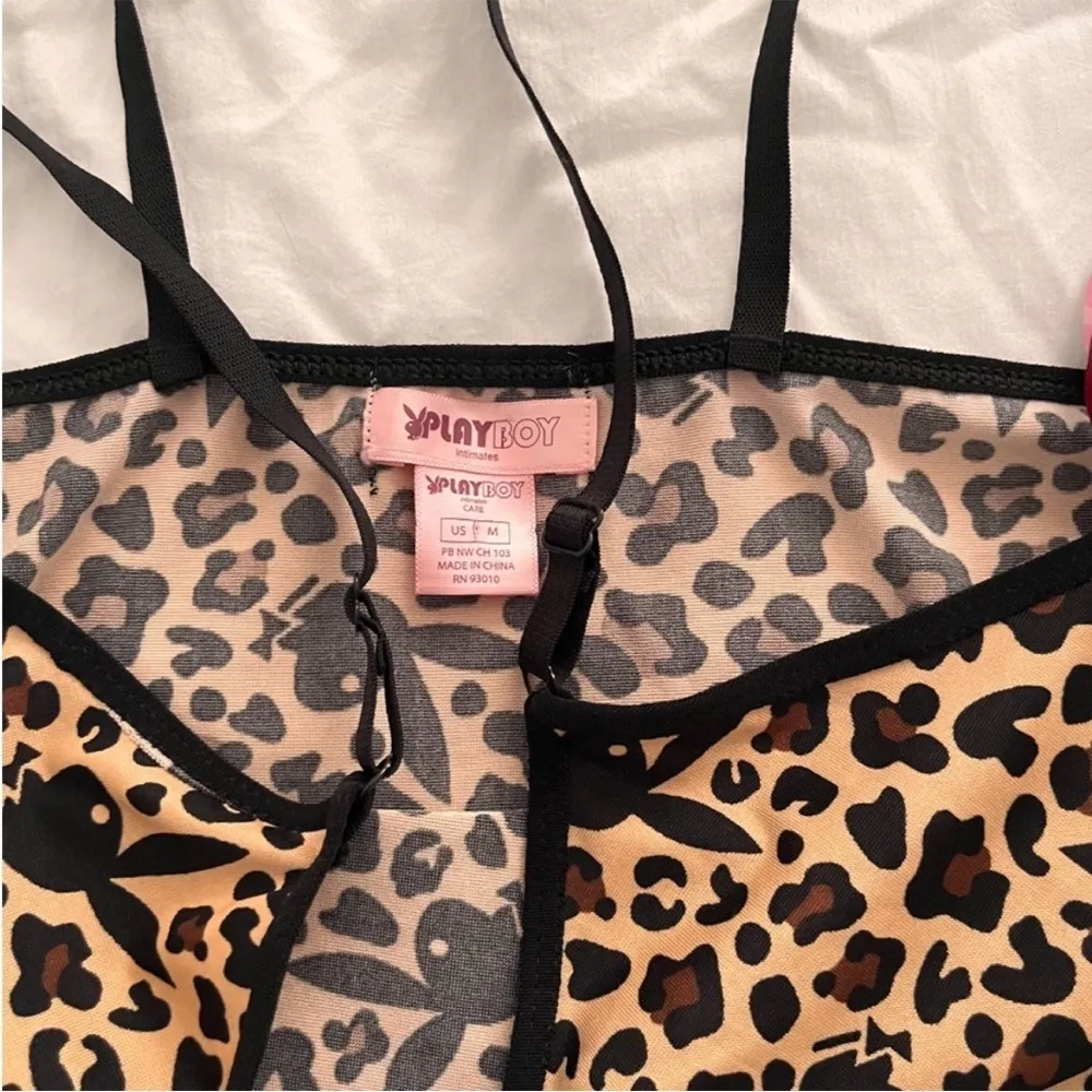 Playboy Y2K Slip On Cheetah Dress Adjustable Strap​ - Image 3