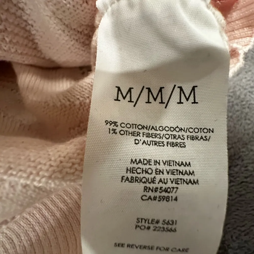 Cabi Women’s Baby pink boxy wide Oversized Flowy  sleeves tunic sweater. Med. - Image 7