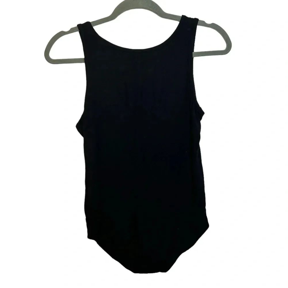 J.Crew Stretch 365 Black Bodysuit - Image 2