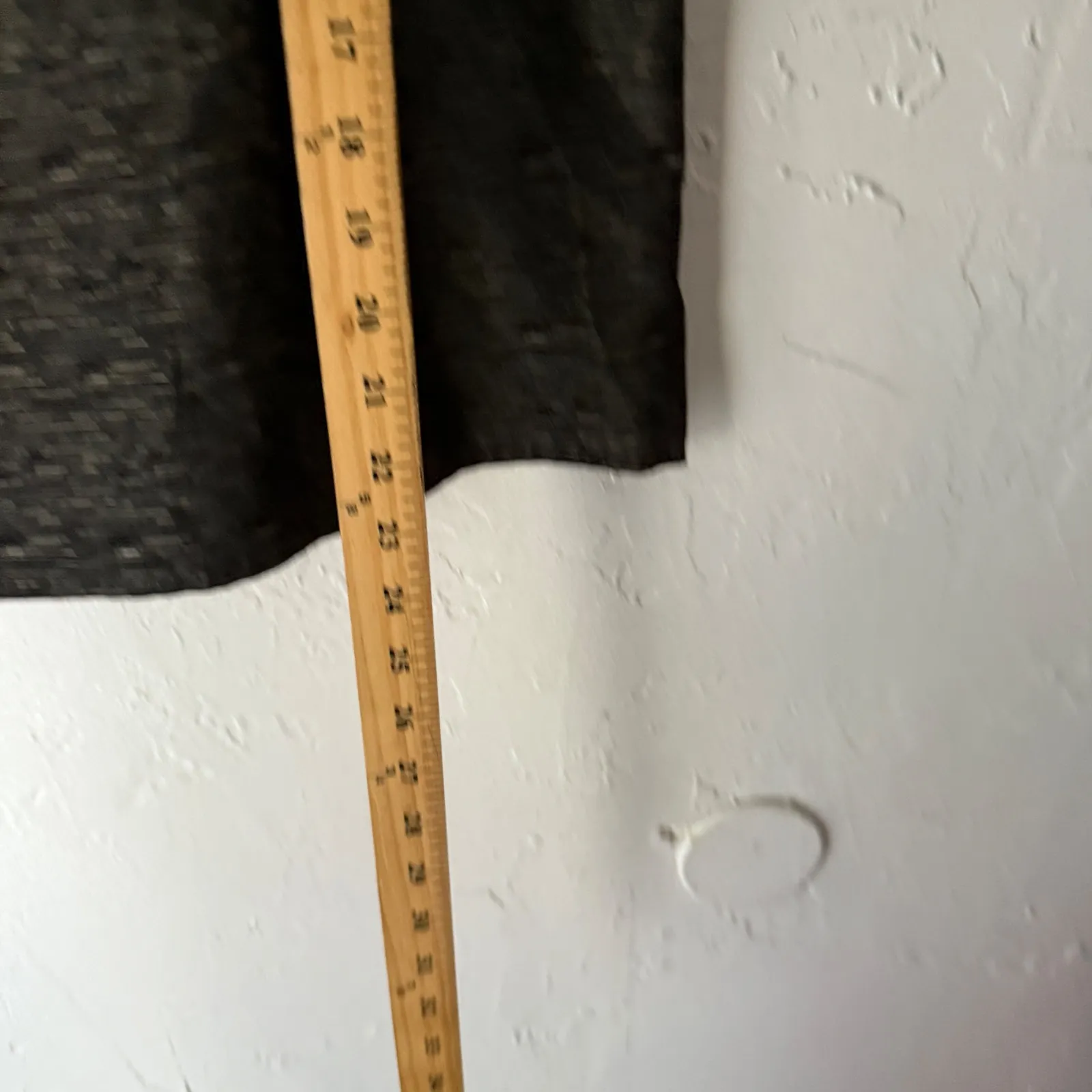 DIALOGUE Vintage 90s Silk Black Metallic Sheen Square Neck Tank Top Large Grunge - Image 7