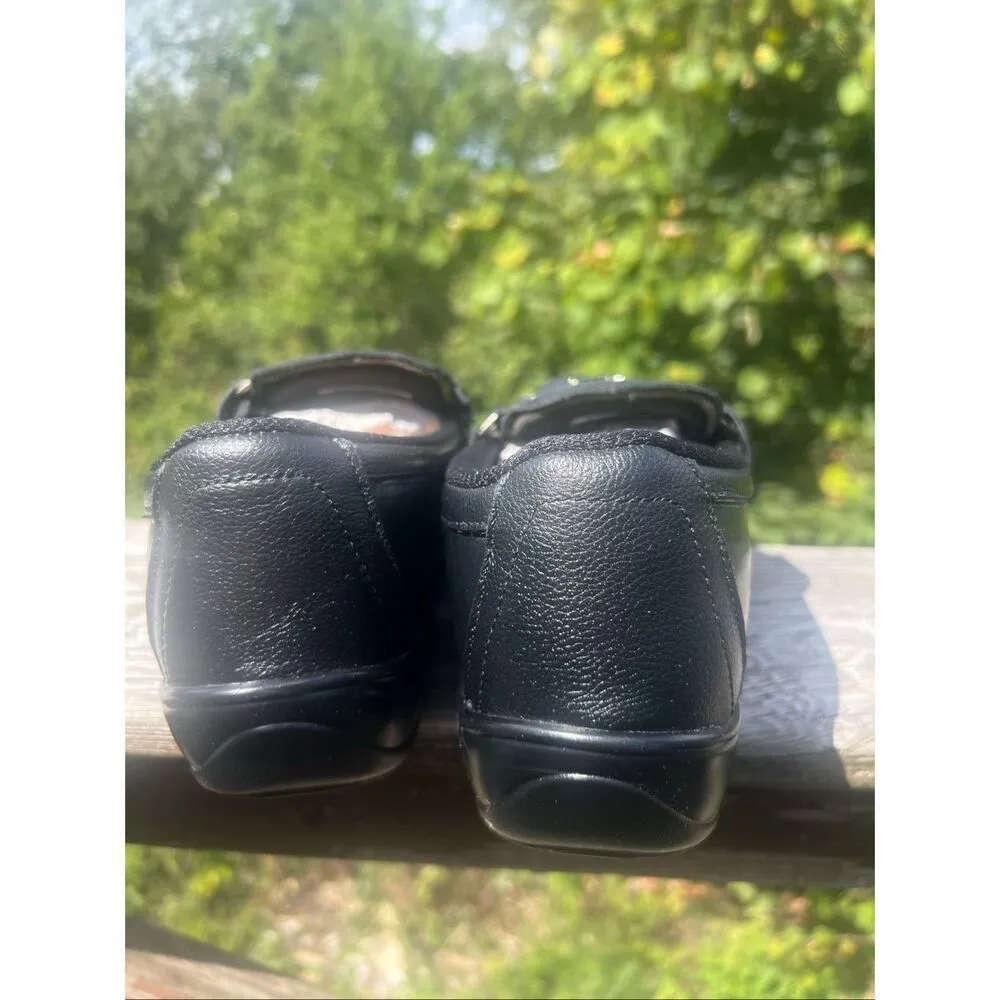 Ortho Feet Womans Chelsea Leather Loafers Black Sz 9.5 WIDE NIB - Image 3