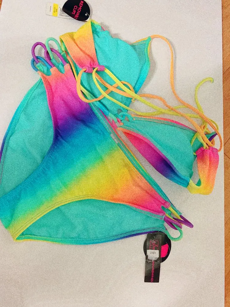 Multicolor Bikini Set Multiple Size M - Image 2