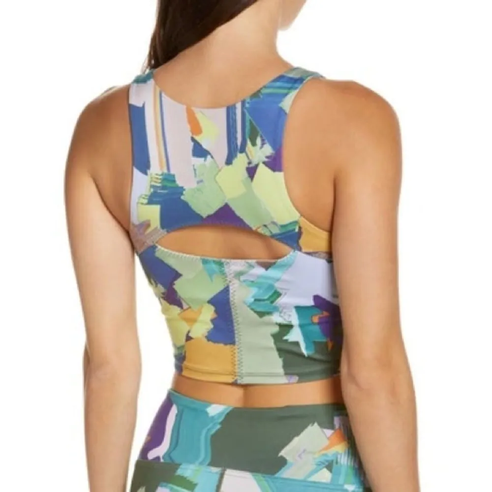 Zella Renew Cut Out Longline Sports Bra‎ Size Medium - Image 2