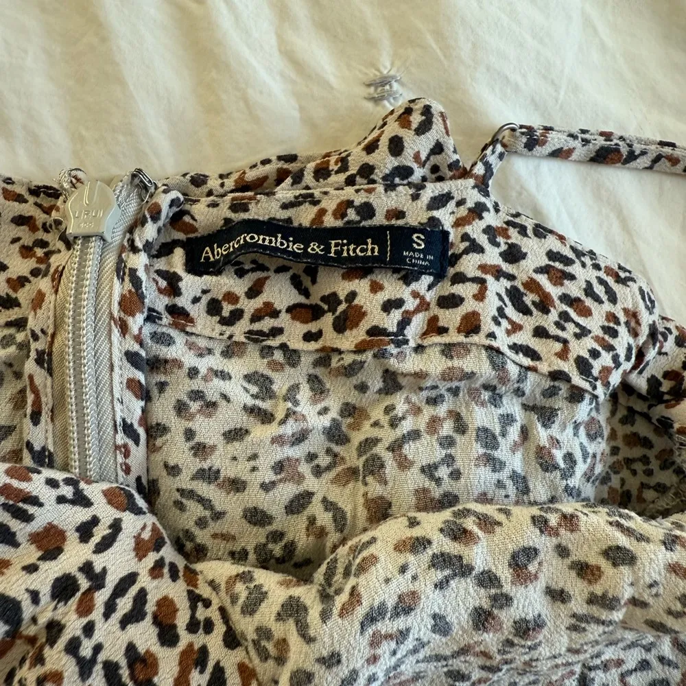 Abercrombie Leopard Print Wrap Dress - Image 3