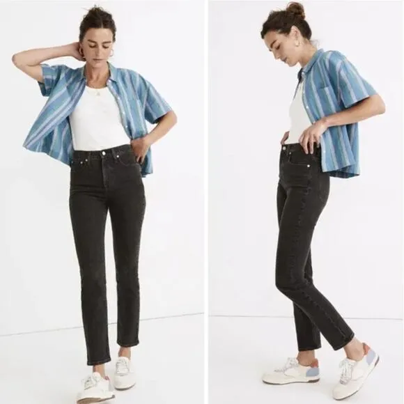 NEW Madewell The Perfect‎ Vintage Jean in Lunar Wash, 25, MD711 - Image 3