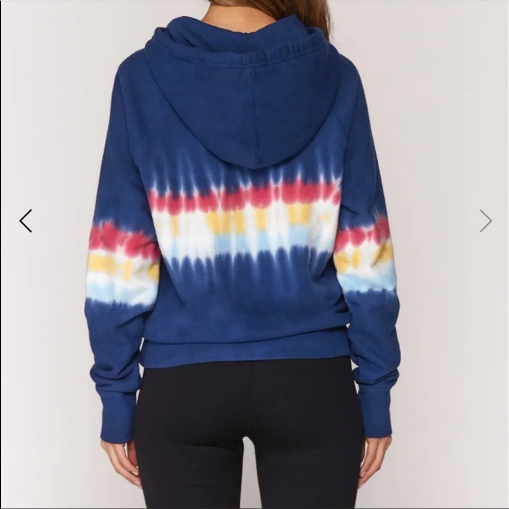 Spiritual Gangster x Peloton tie dye hoodie size medium - Image 2