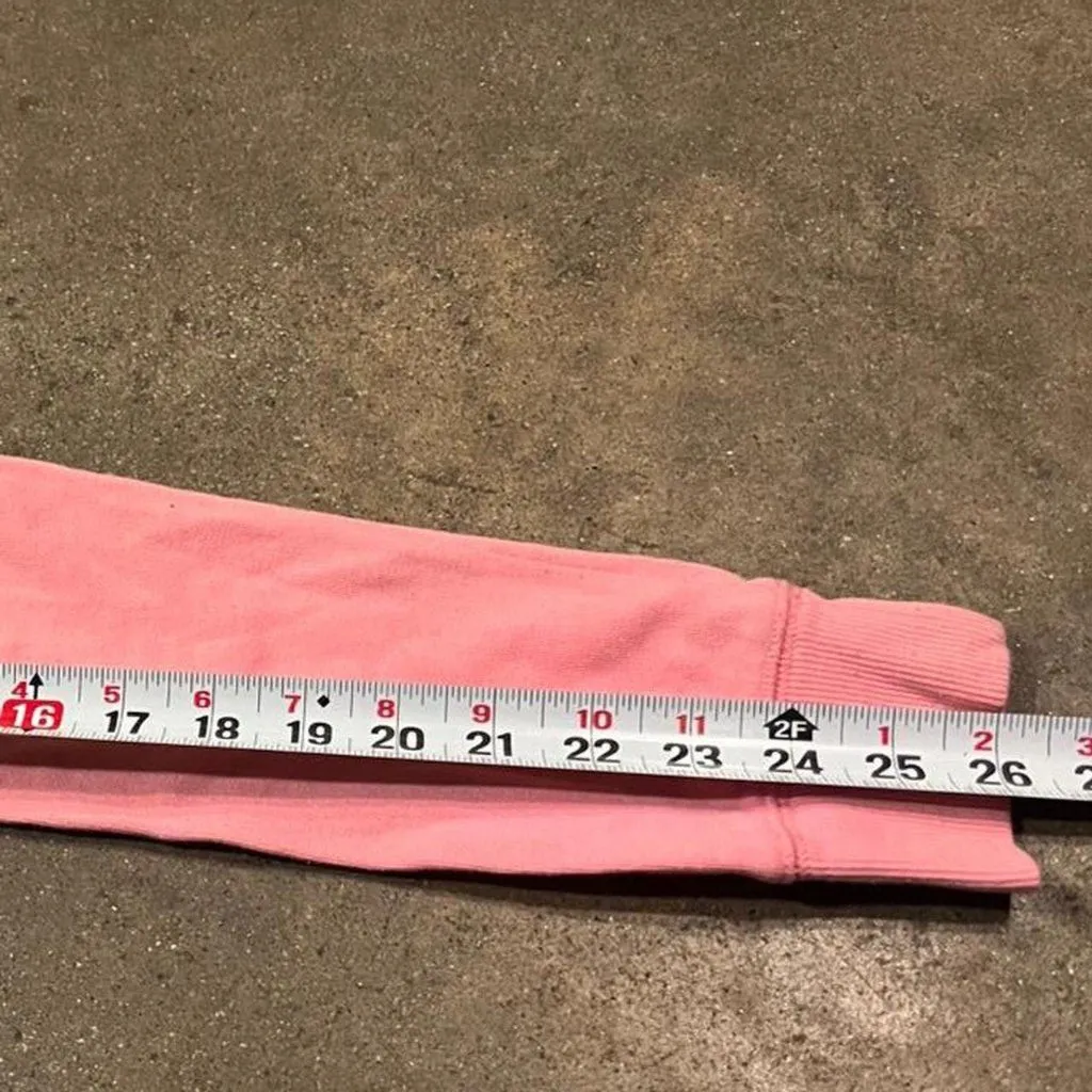 Victorias Secret Angel Wings Hoodie Womens Sz Small Pink Rhinestone Zip Up Rare - Image 8