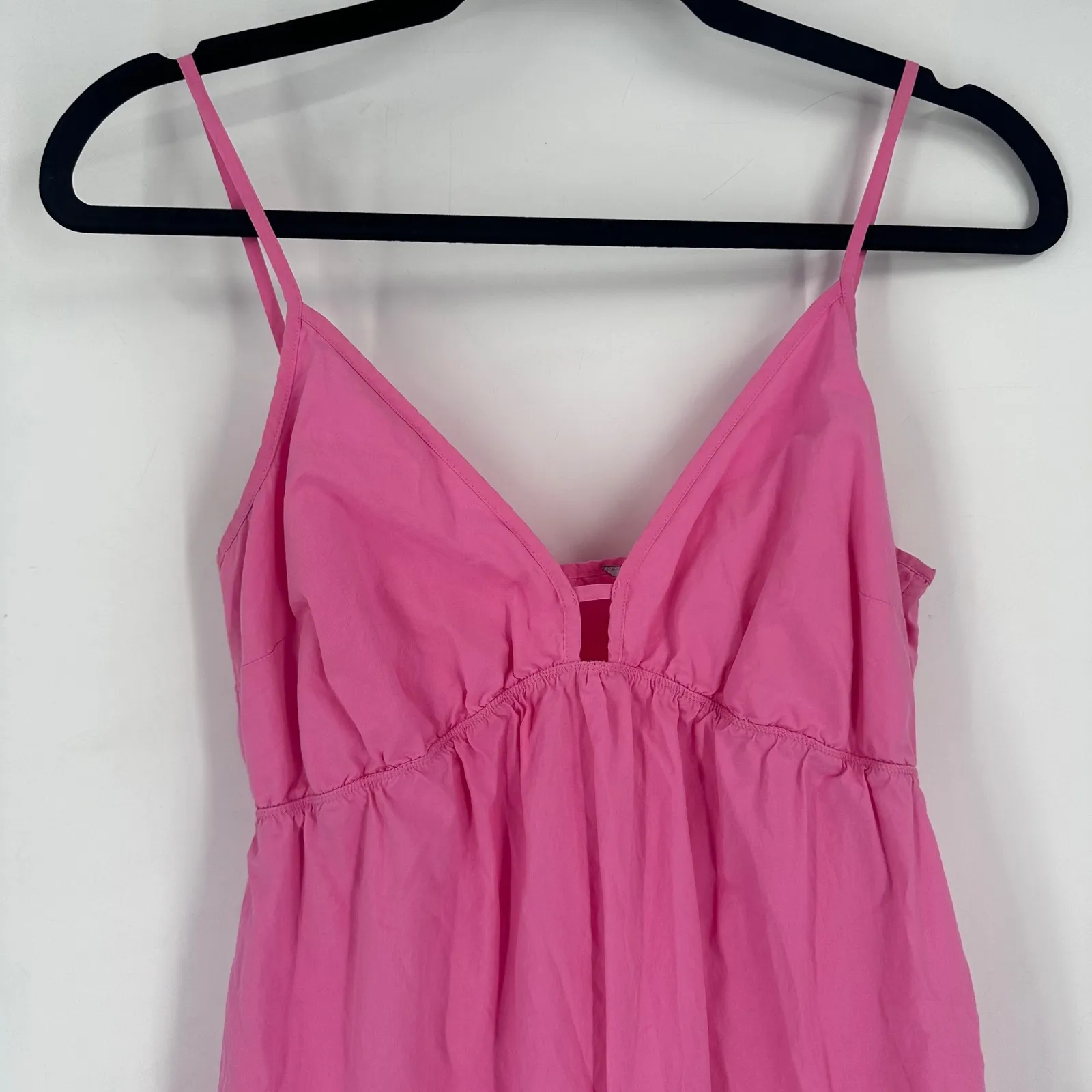 Rails Avril Hot Pink Tiered Midi Dress Sleeveless‎ Sundress Casual Summer - Image 4