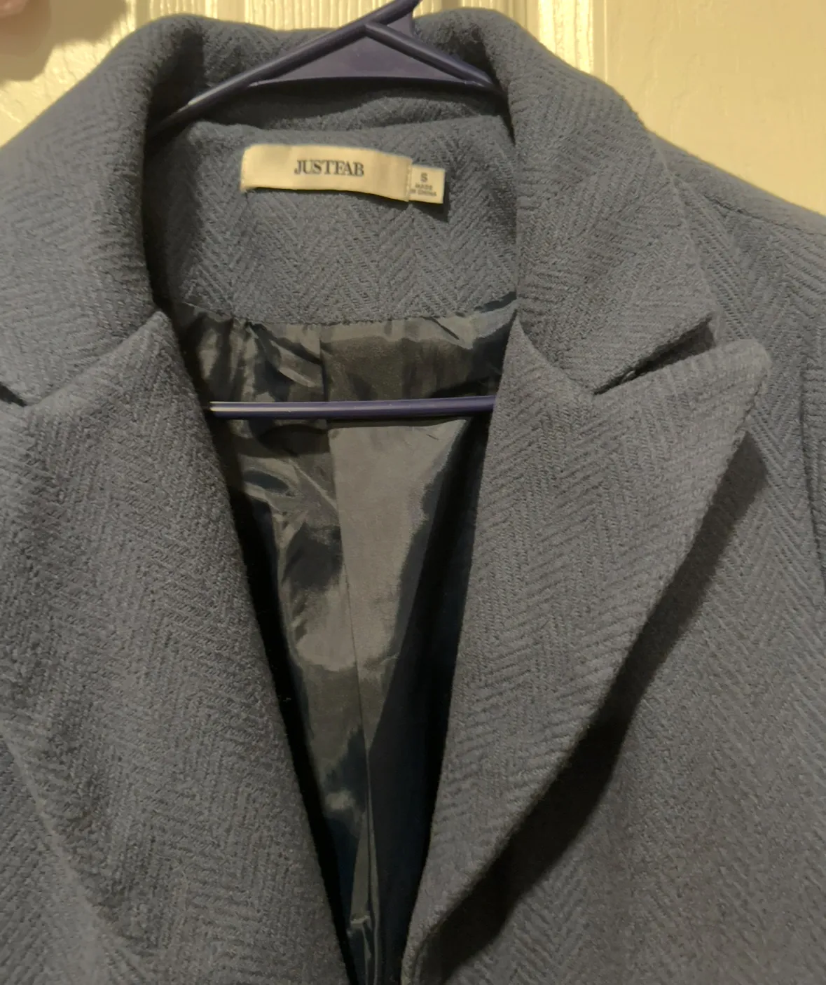JustFab Blue coat  - Image 5
