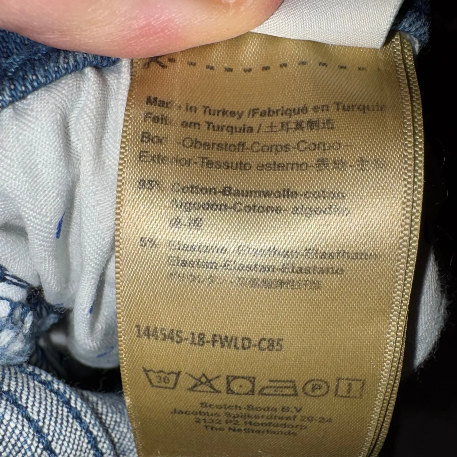 Scotch & Soda Spicy Sunday Jeans Petit Ami Slim Boyfriend Fit Moon‎ embroidered - Image 9