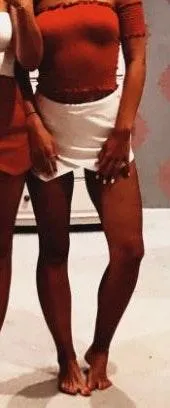 Island Gypsy White Envelope Skort - Image 3