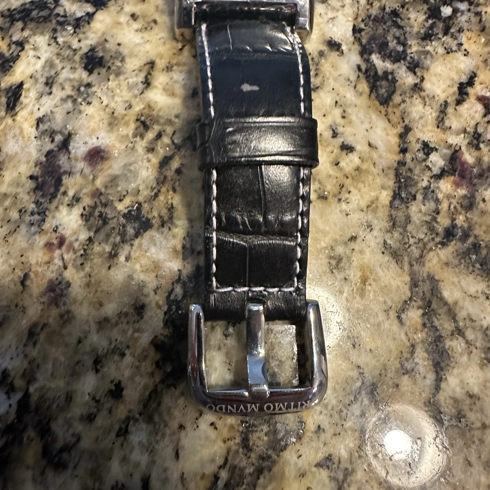 Ritmo Mundo‎ Colorful Steel Rectangle Watch With Box Automatic Needs Battery - Image 7