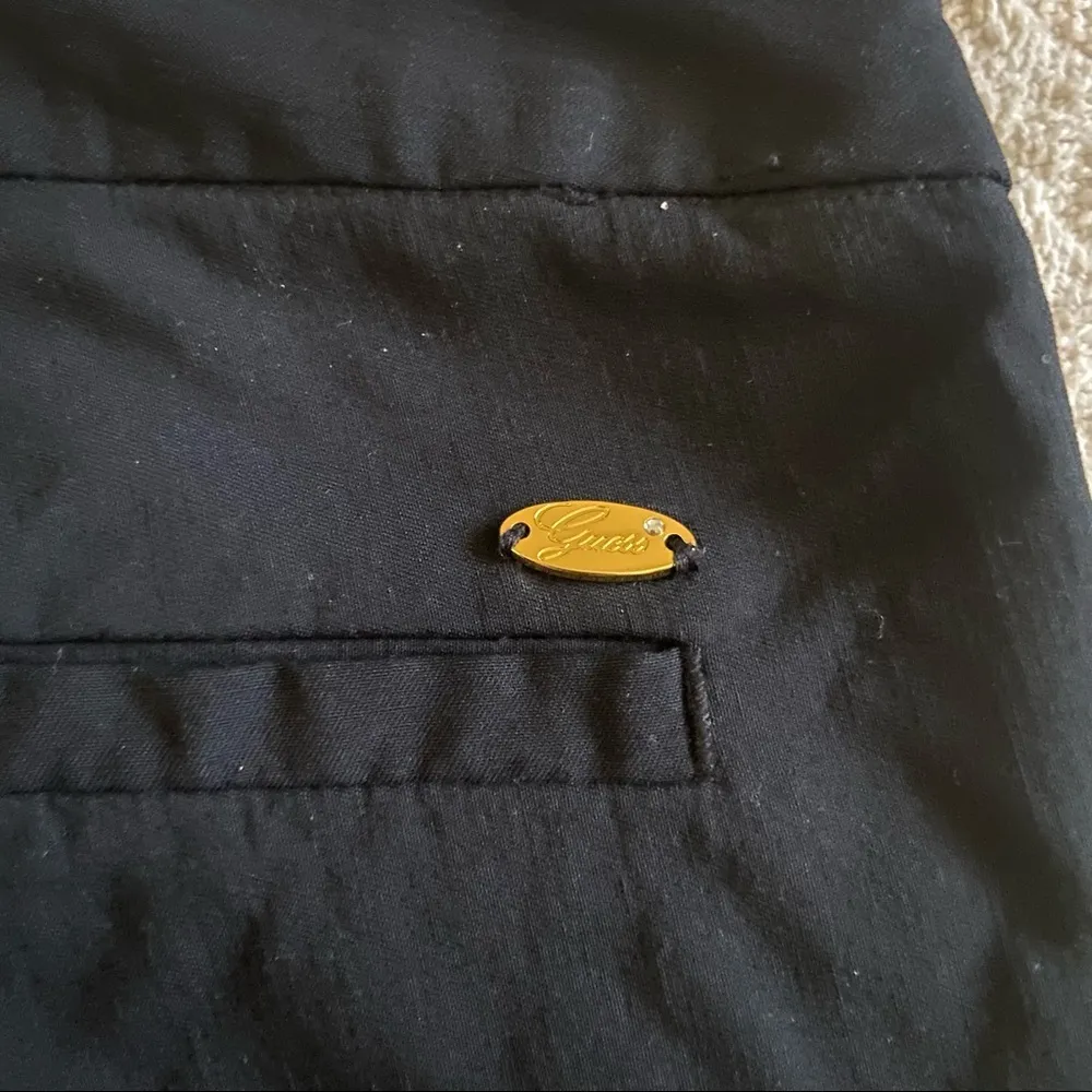 Guess black strech dress pants size 27 - Image 7