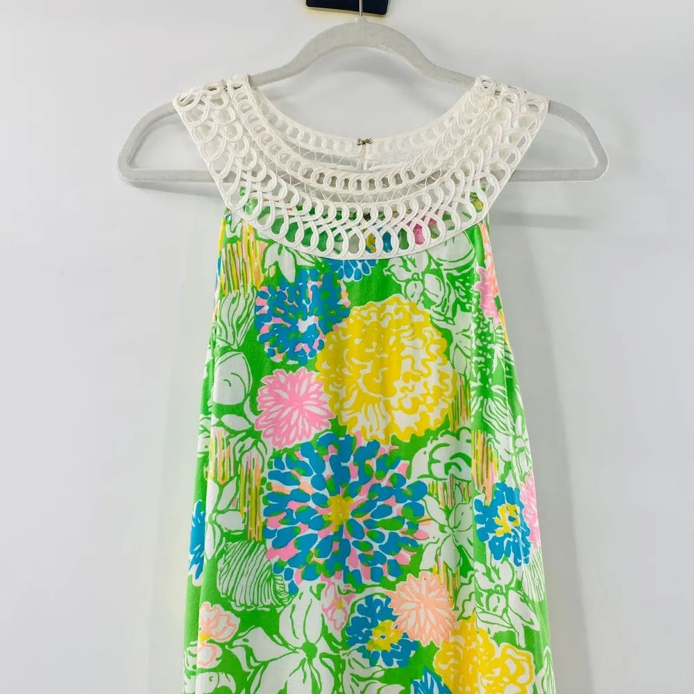 Lilly Pulitzer Jillie Swing Shift Dress in Hibiscus Stroll Floral Small - Image 3