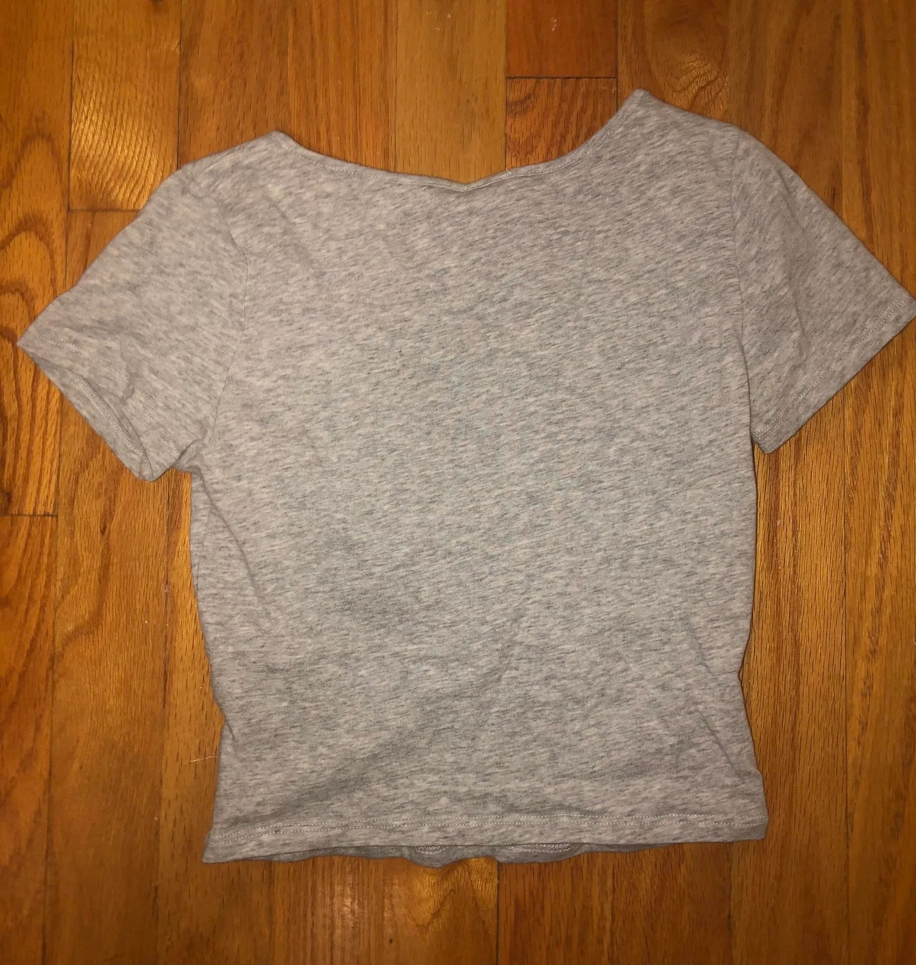 Garage Gray Crop Top - Image 3