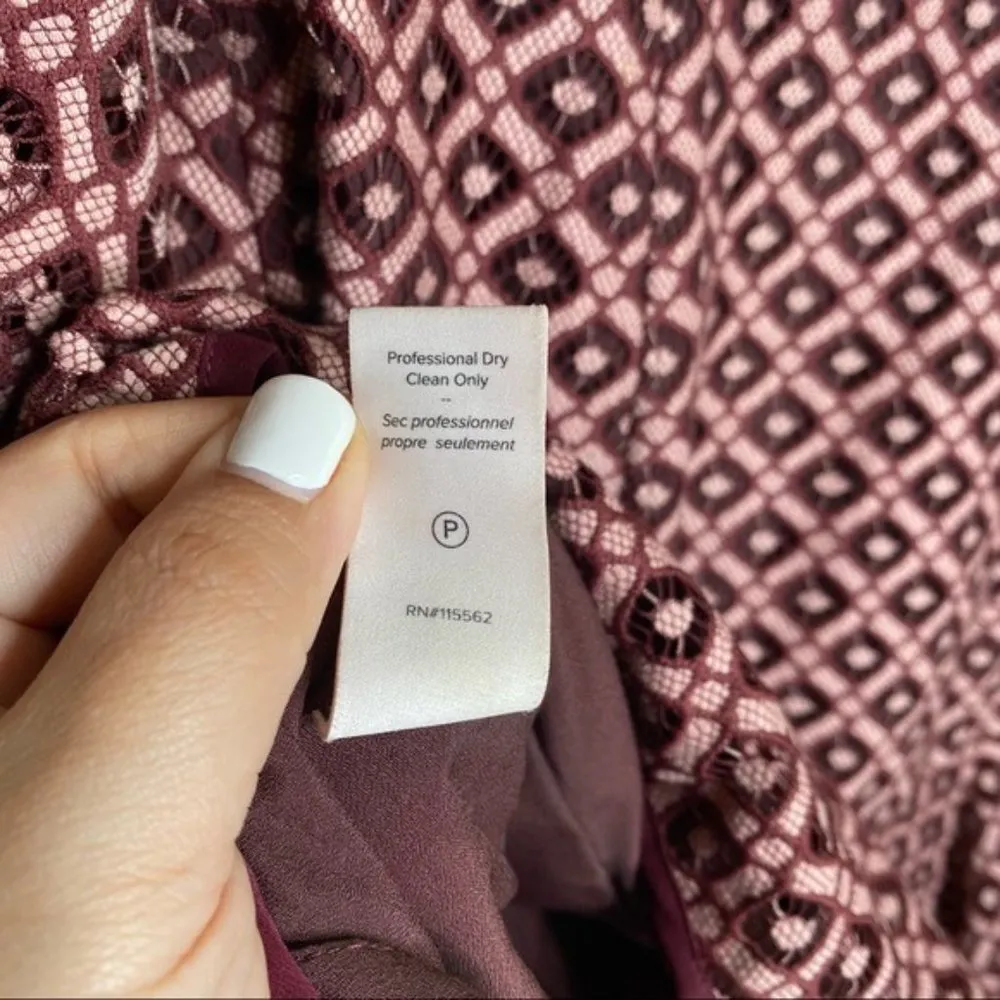 cinq a sept Cossette Lace Bell-Sleeve Dress - Image 9