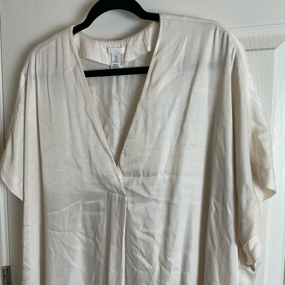 H&M tunic Women's Business Casual Minimalistic Knee Length Dress size large - Image 4