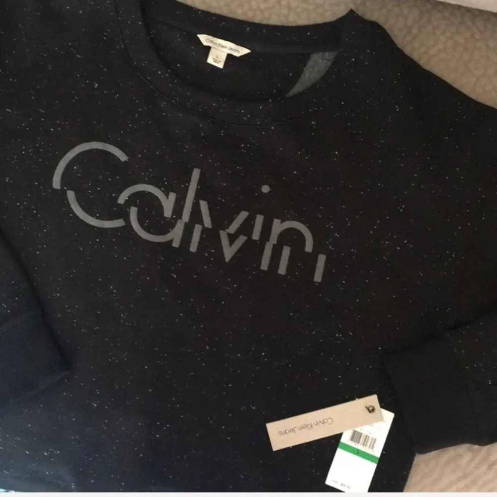 nwt // calvin klein jeans speckled dye sweater - Image 5