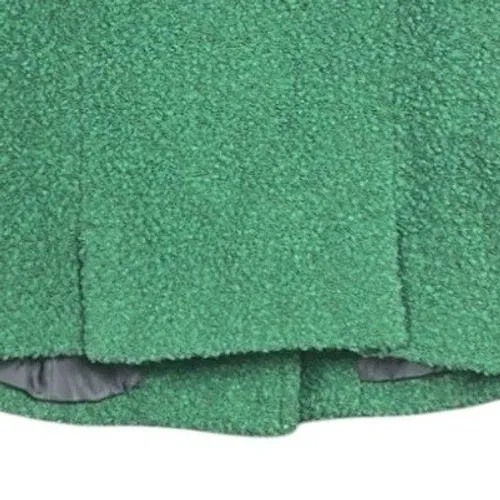 CAbi Wool Blazer Jacket Size 8 Green Kelly Boucle - Image 5