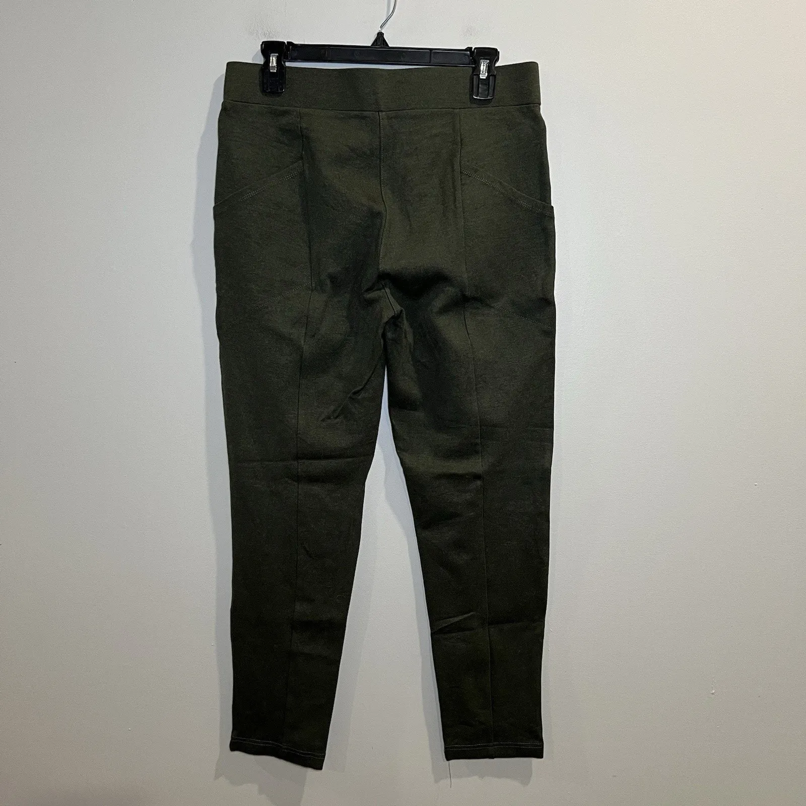 Betabrand Journey Pant Skinny Size Large Olive‎ Green Leggings Athleisure - Image 2