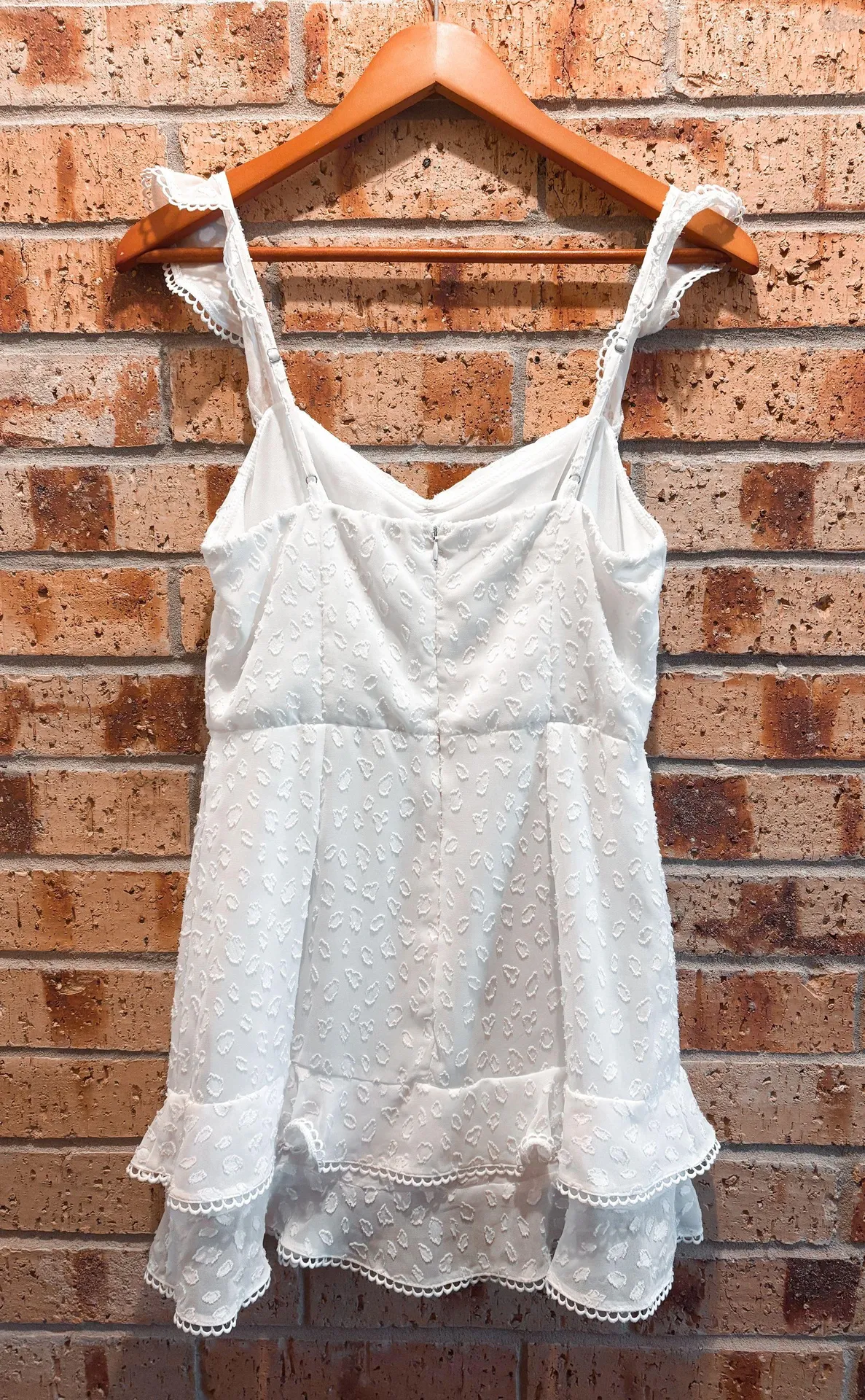 White Mini Dress - Image 4