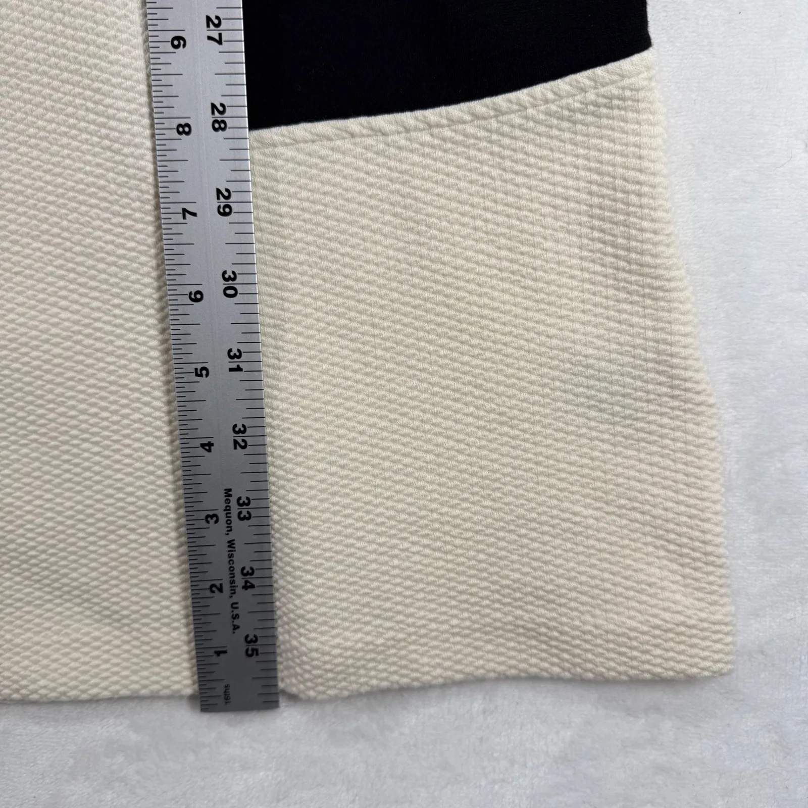 Maeve Color Block Dress Casual Career Short Sleeve Cotton‎ Blend Size S - Image 3