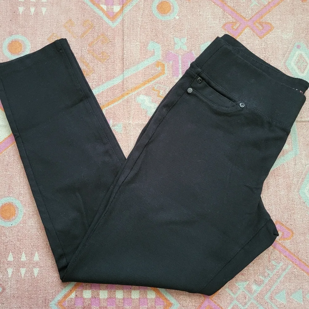 Liverpool Jeans black Sienna Pull On Leggings Size 6/28 - Image 3